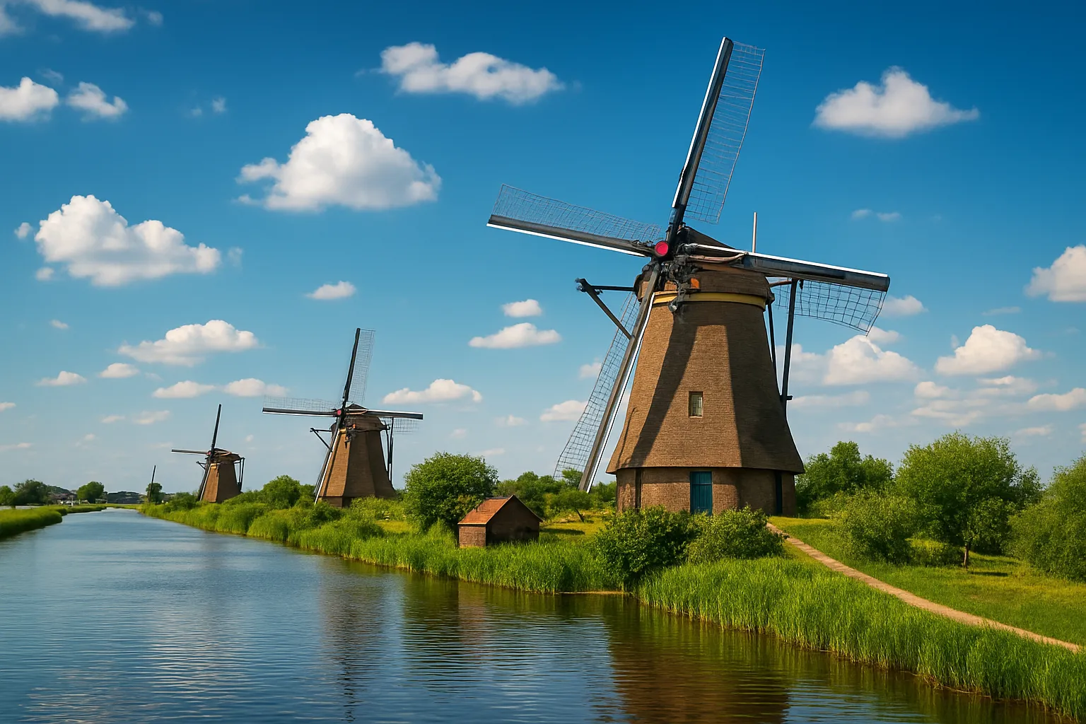 Kvalita života v Nizozemsku se odráží v každém šlápnutí